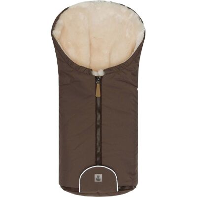 babycab Winter-Fußsack Oolu für Babyschale, Tragewanne - braun - Unisex babycab Winter-Fußsack Oolu für Babyschale, Tragewanne - braun - Unisex