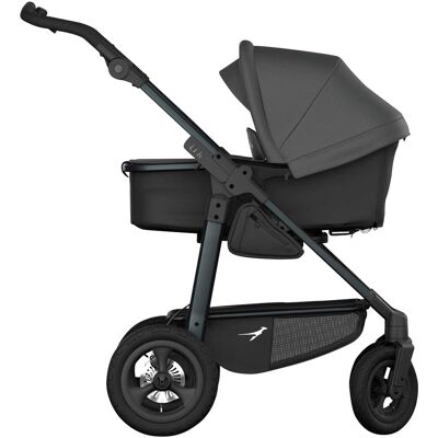 TFK Kombikinderwagen mono 4 - grau schwarz - Unisex TFK Kombikinderwagen mono 4 - grau schwarz - Unisex