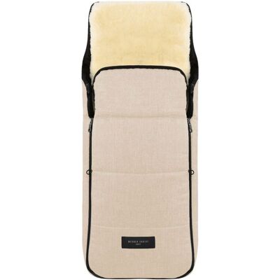 Werner Christ Baby Lammfell-Fußsack Cortina - beige - Unisex Werner Christ Baby Lammfell-Fußsack Cortina - beige - Unisex