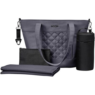 Moon Wickeltasche V-Shape Bag - grau - Unisex Moon Wickeltasche V-Shape Bag - grau - Unisex