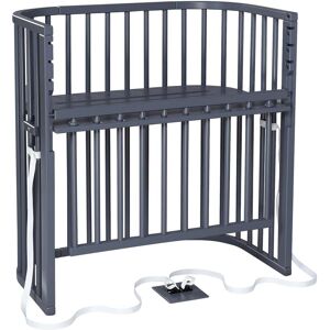 babybay Beistellbett Boxspring Comfort Plus 89x51 cm - grau - Unisex babybay Beistellbett Boxspring Comfort Plus 89x51 cm - grau - Unisex