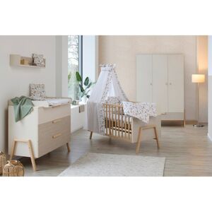 Schardt 3-tlg. Babyzimmer Happy mit 3-türigem Kleiderschrank - beige - Unisex Schardt 3-tlg. Babyzimmer Happy mit 3-türigem Kleiderschrank - beige - Unisex