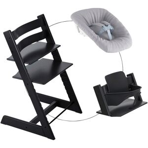 Stokke Bundle Treppenhochstuhl inkl. Newbornset Light Grey & Babyset - schwarz - Unisex Stokke Bundle Treppenhochstuhl inkl. Newbornset Light Grey & Babyset - schwarz - Unisex
