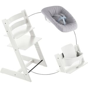 Stokke Bundle Treppenhochstuhl inkl. Newbornset & Babyset - weiss - Unisex