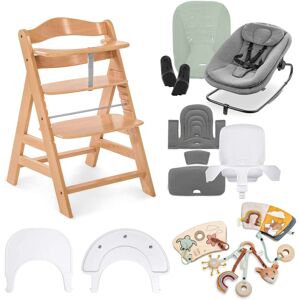 Hauck Hochstuhl Alpha+ Start N Grow Set - natur - Unisex Hauck Hochstuhl Alpha+ Start N Grow Set - natur - Unisex