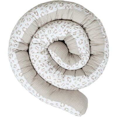 Ullenboom Nestchenschlange Waffelpiqué 300 cm - beige - Unisex Ullenboom Nestchenschlange Waffelpiqué 300 cm - beige - Unisex