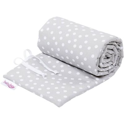 babybay Piqué Perlgrau mit Punkte Baby Nest - Baby Nest babybay Piqué Perlgrau mit Punkte Baby Nest - Baby Nest