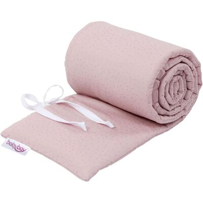 babybay Nestchen Organic Cotton Royal für Beistellbett Maxi, Boxspring, Comfort und Comfort Plus - rosa - Unisex babybay Nestchen Organic Cotton Royal für Beistellbett Maxi, Boxspring, Comfort und Comfort Plus - rosa - Unisex