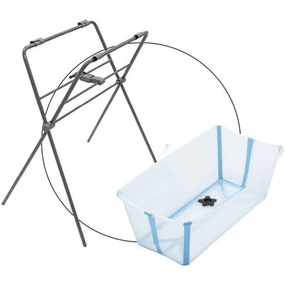 Stokke Badewanne inkl. Badewannenständer - blau - Unisex Stokke Badewanne inkl. Badewannenständer - blau - Unisex
