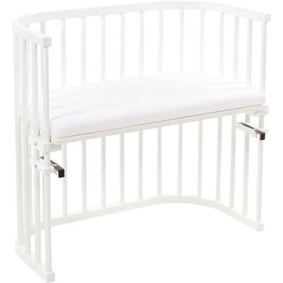 babybay Beistellbett Original 81x43 cm mit Matratze Classic Soft - weiss - Unisex babybay Beistellbett Original 81x43 cm mit Matratze Classic Soft - weiss - Unisex