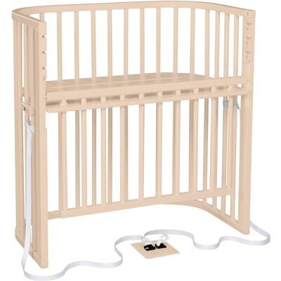 babybay Beistellbett Boxspring Comfort Plus 89x51 cm - beige - Unisex babybay Beistellbett Boxspring Comfort Plus 89x51 cm - beige - Unisex