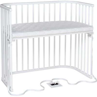 babybay Beistellbett Boxspring XXL inkl. Matratze Classic Fresh - weiss - Unisex babybay Beistellbett Boxspring XXL inkl. Matratze Classic Fresh - weiss - Unisex