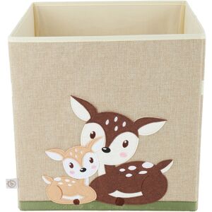 Bieco Aufbewahrungsbox 33x33x33 cm - natur - Unisex