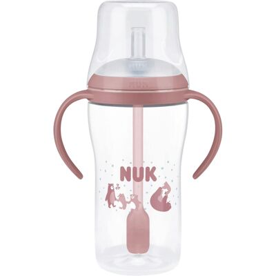 Trinklernflasche mit StrohhalmPerfect Match, 260ml - rosa - Unisex Trinklernflasche mit StrohhalmPerfect Match, 260ml - rosa - Unisex