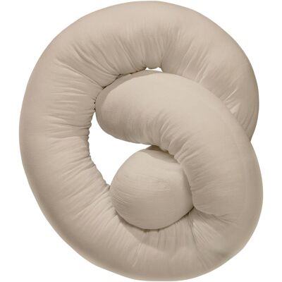 BORNINO HOME Nestchenschlange Musselin 14x180 cm - beige - Unisex BORNINO HOME Nestchenschlange Musselin 14x180 cm - beige - Unisex