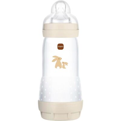 MAM Babyflasche Easy Start matt, Anti-Kolik, 320 ml, ab 4M - beige - Unisex MAM Babyflasche Easy Start matt, Anti-Kolik, 320 ml, ab 4M - beige - Unisex