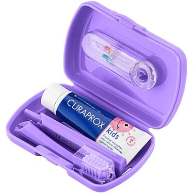 Curaprox Travel-Set Kids - lila - Unisex Curaprox Travel-Set Kids - lila - Unisex