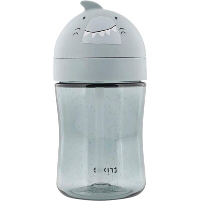 TRIXIE Trinkbecher mit Strohhalm - blau - Unisex TRIXIE Trinkbecher mit Strohhalm - blau - Unisex