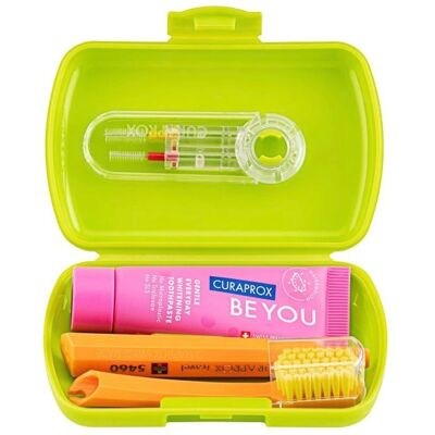 Curaprox Travel-Set Be You - gruen - Unisex Curaprox Travel-Set Be You - gruen - Unisex