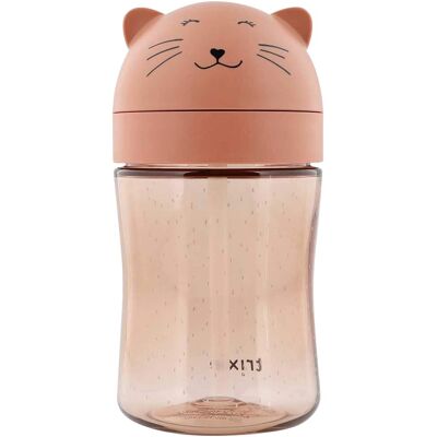 TRIXIE Trinkbecher mit Strohhalm - rosa - Unisex TRIXIE Trinkbecher mit Strohhalm - rosa - Unisex