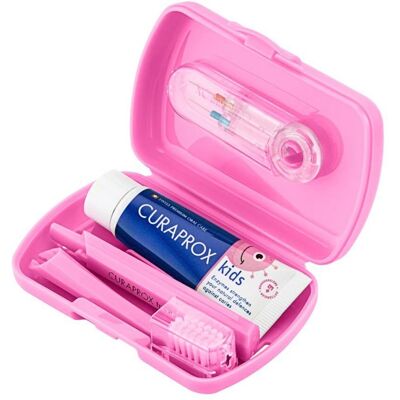 Curaprox Travel-Set Kids - rosa - Unisex Curaprox Travel-Set Kids - rosa - Unisex