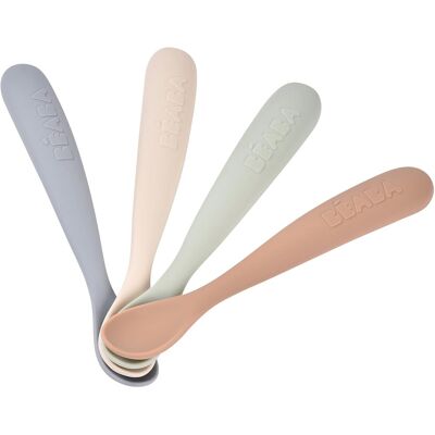 Beaba 4er-Pack Silikon-Fütterlöffel - mehrfarbig - Unisex Beaba 4er-Pack Silikon-Fütterlöffel - mehrfarbig - Unisex