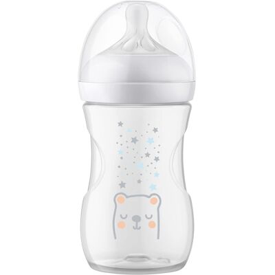 Philips Avent Babyflasche Natural Response, AirFree, 260ml, ab 1M - transparent - Unisex Philips Avent Babyflasche Natural Response, AirFree, 260ml, ab 1M - transparent - Unisex