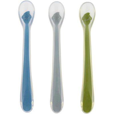 TRIXIE 3er-Pack Babylöffel Set - blau - Unisex TRIXIE 3er-Pack Babylöffel Set - blau - Unisex