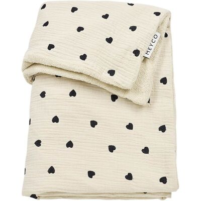 Meyco Baby Babydecke Musselin pre-washed 75x100 cm - natur - Unisex Meyco Baby Babydecke Musselin pre-washed 75x100 cm - natur - Unisex