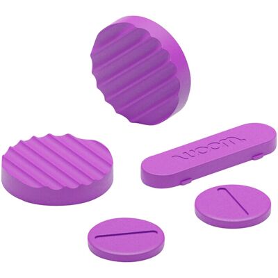 woom Farbkappen-Set Color Flavor - lila - Unisex woom Farbkappen-Set Color Flavor - lila - Unisex
