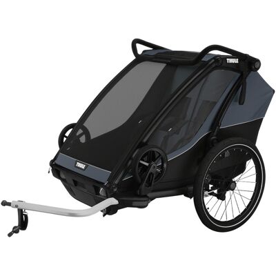 Thule Chariot Cab2 Fahrradanhänger - schwarz - Unisex Thule Chariot Cab2 Fahrradanhänger - schwarz - Unisex