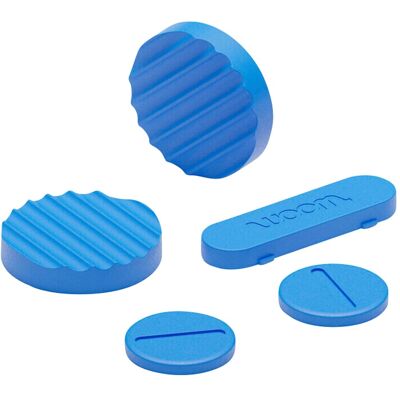 woom Farbkappen-Set Color Flavor - blau - Unisex woom Farbkappen-Set Color Flavor - blau - Unisex
