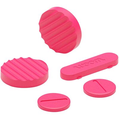 woom Farbkappen-Set Color Flavor - pink - Unisex woom Farbkappen-Set Color Flavor - pink - Unisex