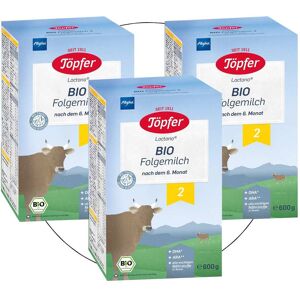 Töpfer Bundle 3er Pack Bio Folgemilch 2 600g - beige - Unisex Töpfer Bundle 3er Pack Bio Folgemilch 2 600g - beige - Unisex