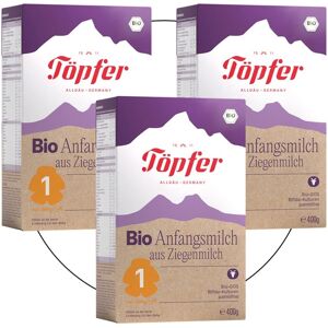 Töpfer 3er Pack Bio Anfangsmilch Ziege 1 - Unisex Töpfer 3er Pack Bio Anfangsmilch Ziege 1 - Unisex
