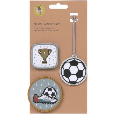 Lässig Anhänger & Patches für Schul Set Unique - mehrfarbig - Maedchen Lässig Anhänger & Patches für Schul Set Unique - mehrfarbig - Maedchen