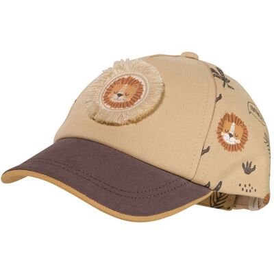 Maximo Cap Löwen - beige braun - Junge - Size: 49 Maximo Cap Löwen - beige braun - Junge - Size: 49