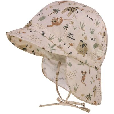 Maximo Schirmmütze mit Nackenschutz Safari - beige mehrfarbig - Junge - Size: 41 Maximo Schirmmütze mit Nackenschutz Safari - beige mehrfarbig - Junge - Size: 41