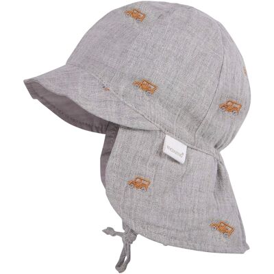 Maximo Schirmmütze mit Nacken- und UV-Schutz Auto - grau - Junge - Size: 43 Maximo Schirmmütze mit Nacken- und UV-Schutz Auto - grau - Junge - Size: 43