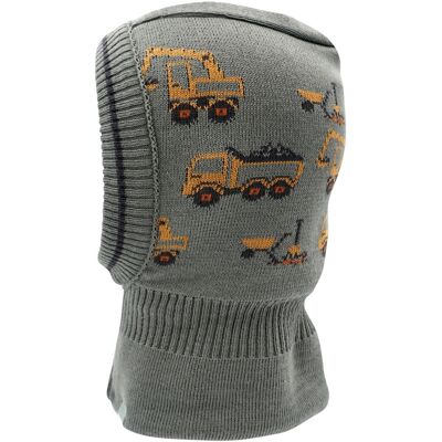 Maximo Schlupfmütze Baustelle - khaki braun - Junge - Size: 49 Maximo Schlupfmütze Baustelle - khaki braun - Junge - Size: 49