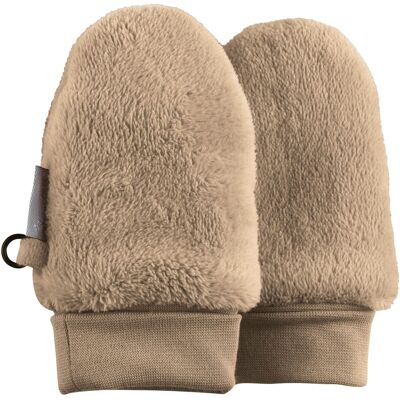 Sterntaler Plüsch-Fäustlinge - beige - Unisex - Size: 0 Sterntaler Plüsch-Fäustlinge - beige - Unisex - Size: 0