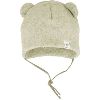 Maximo Baumwollfleece-Mütze mit Ohren - gruen - Junge - Size: 43 Maximo Baumwollfleece-Mütze mit Ohren - gruen - Junge - Size: 43
