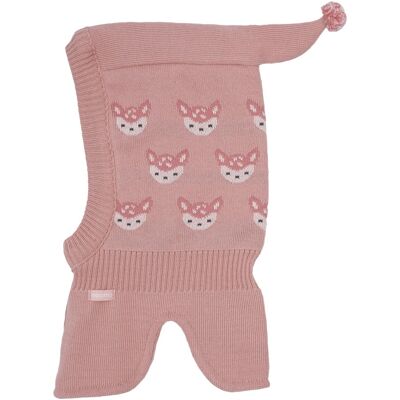Maximo Schlupfmütze Reh - rosa - Maedchen - Size: 49 Maximo Schlupfmütze Reh - rosa - Maedchen - Size: 49