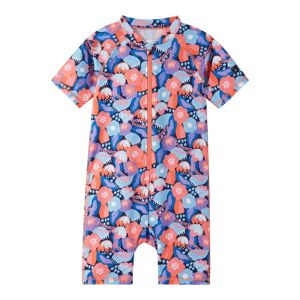 Reima Schwimmanzug kurz mit UV-Schutz Blumen - mehrfarbig