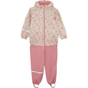 CeLaVi 2-tlg. Set Regenjacke und Regenhose Blumen - beige rosa - Maedchen - Size: 100 CeLaVi 2-tlg. Set Regenjacke und Regenhose Blumen - beige rosa - Maedchen - Size: 100