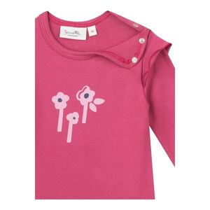 Sanetta Kidswear Body langarm Rüsche Blumen - pink - Maedchen - Size: 80