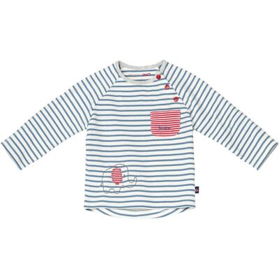 Bornino Raglanshirt langarm Elefant Ringel - mehrfarbig - Unisex - Size: 74 Bornino Raglanshirt langarm Elefant Ringel - mehrfarbig - Unisex - Size: 74