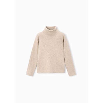 Mayoral Rollkragenpullover - beige - Maedchen - Size: 98 Mayoral Rollkragenpullover - beige - Maedchen - Size: 98
