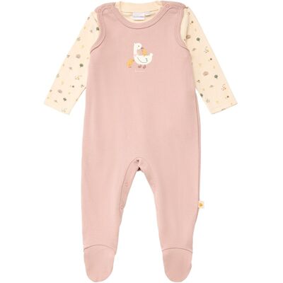 Bornino Strampler-Set 2-tlg. mit Shirt Country Love - rosa natur - Maedchen - Size: 50 Bornino Strampler-Set 2-tlg. mit Shirt Country Love - rosa natur - Maedchen - Size: 50