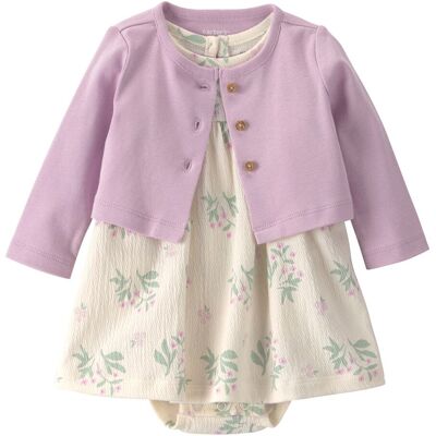 Carter's 2-tlg. Set Bodykleid Flügelarm und Jacke Blumen gekreppt - mehrfarbig - Maedchen - Size: 68 Carter's 2-tlg. Set Bodykleid Flügelarm und Jacke Blumen gekreppt - mehrfarbig - Maedchen - Size: 68